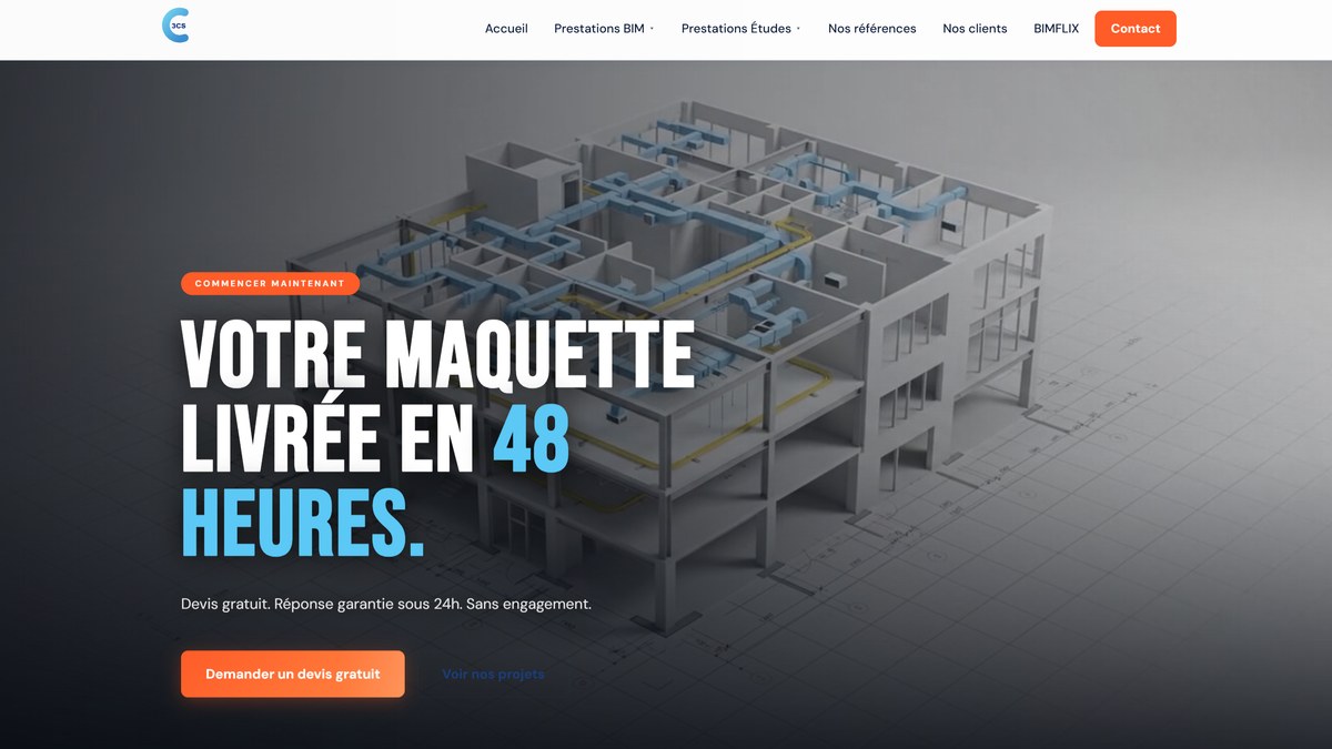 Bureau d'etudes BIM/CAO